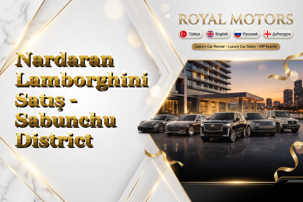 Nardaran Lamborghini Satış - Sabunchu District