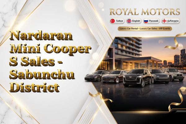 Nardaran Mini Cooper S Sales - Sabunchu District
