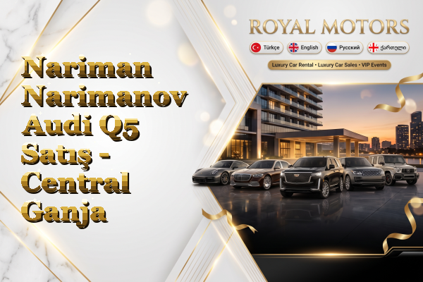 Nariman Narimanov Audi Q5 Satış - Central Ganja