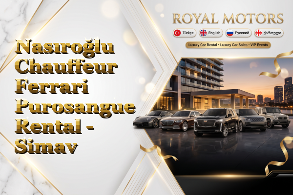 Nasıroğlu Chauffeur Ferrari Purosangue Rental - Simav