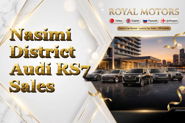 Nasimi District Audi RS7 Sales
