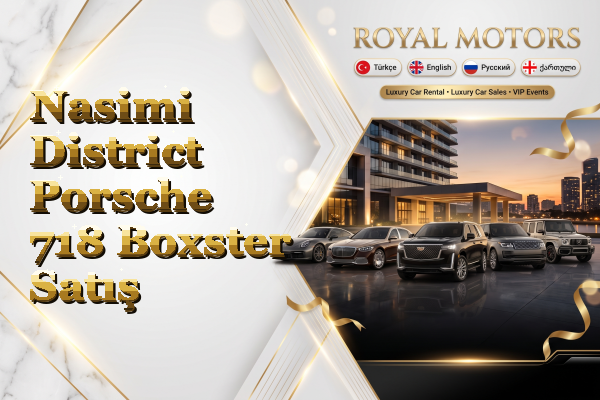 Nasimi District Porsche 718 Boxster Satış