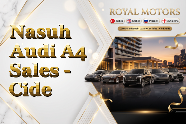Nasuh Audi A4 Sales - Cide