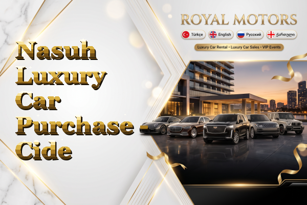 Nasuh Luxury Car Purchase - Cide