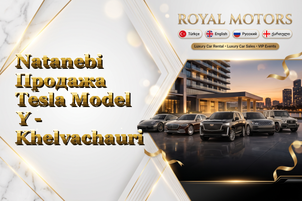 Natanebi Продажа Tesla Model Y - Khelvachauri