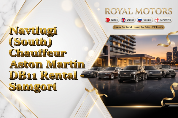 Navtlugi (South) Chauffeur Aston Martin DB11 Rental - Samgori