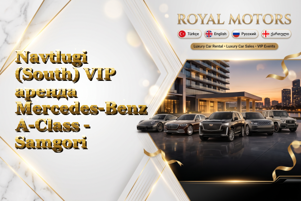 Navtlugi (South) VIP аренда Mercedes-Benz A-Class - Samgori