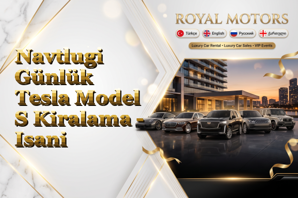 Navtlugi Günlük Tesla Model S Kiralama - Isani