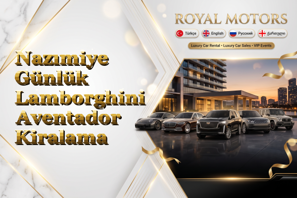 Nazımiye Günlük Lamborghini Aventador Kiralama