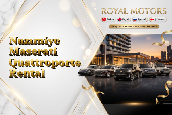 Nazımiye Maserati Quattroporte Rental