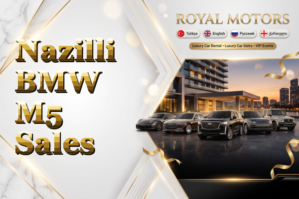 Nazilli BMW M5 Sales