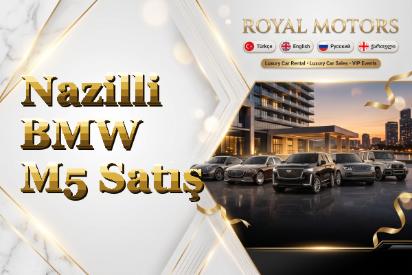 Nazilli BMW M5 Satış