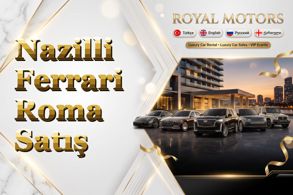 Nazilli Ferrari Roma Satış
