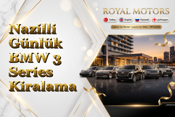 Nazilli Günlük BMW 3 Series Kiralama