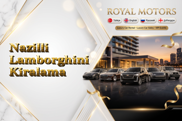 Nazilli Lamborghini Kiralama