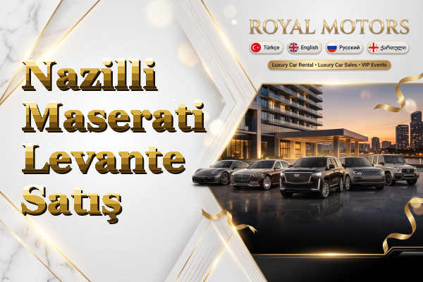 Nazilli Maserati Levante Satış