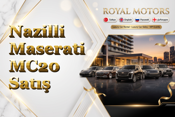 Nazilli Maserati MC20 Satış