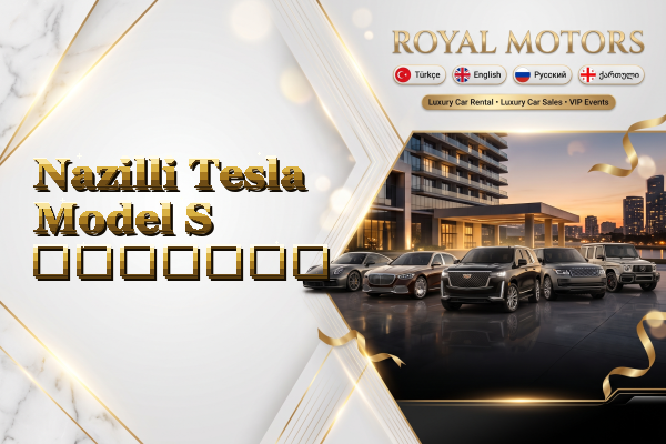Nazilli Tesla Model S გაყიდვა