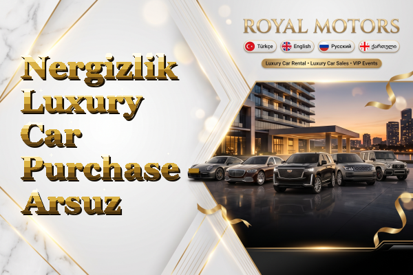 Nergizlik Luxury Car Purchase - Arsuz