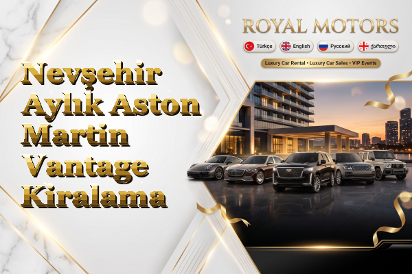 Nevşehir Aylık Aston Martin Vantage Kiralama