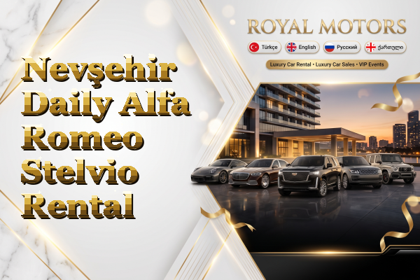 Nevşehir Daily Alfa Romeo Stelvio Rental