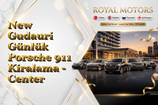 New Gudauri Günlük Porsche 911 Kiralama - Center