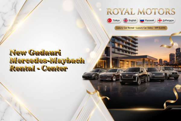 New Gudauri Mercedes-Maybach Rental - Center