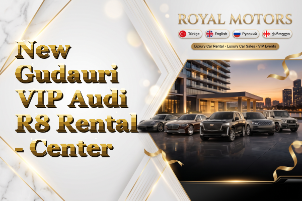 New Gudauri VIP Audi R8 Rental - Center