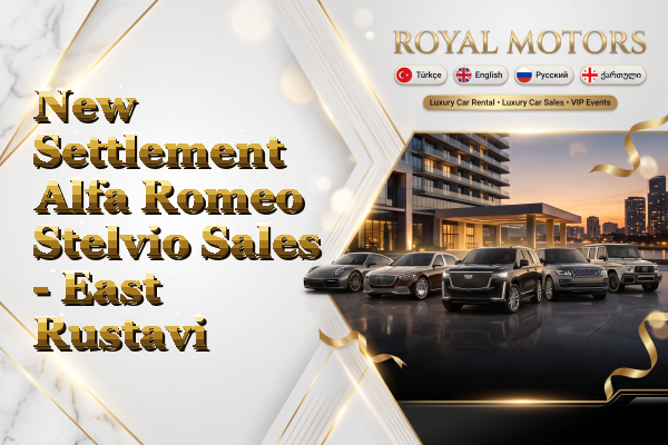 New Settlement Alfa Romeo Stelvio Sales - East Rustavi