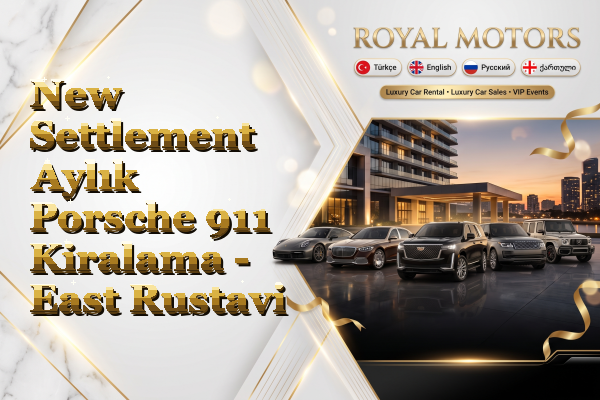 New Settlement Aylık Porsche 911 Kiralama - East Rustavi