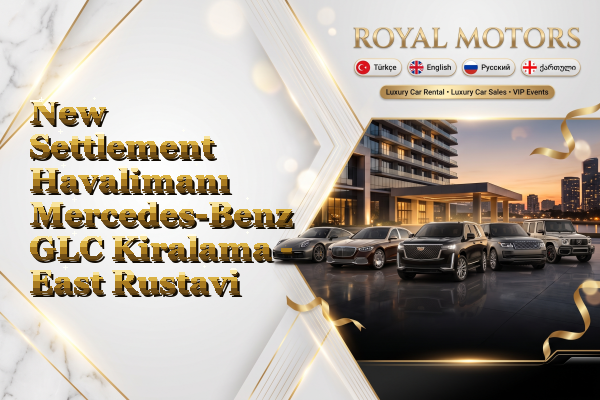 New Settlement Havalimanı Mercedes-Benz GLC Kiralama - East Rustavi