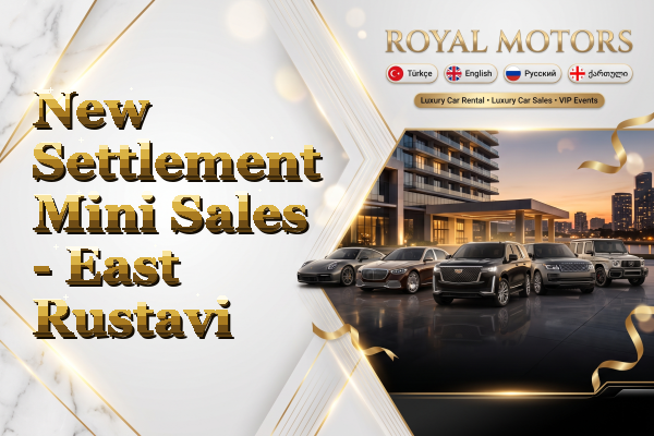 New Settlement Mini Sales - East Rustavi