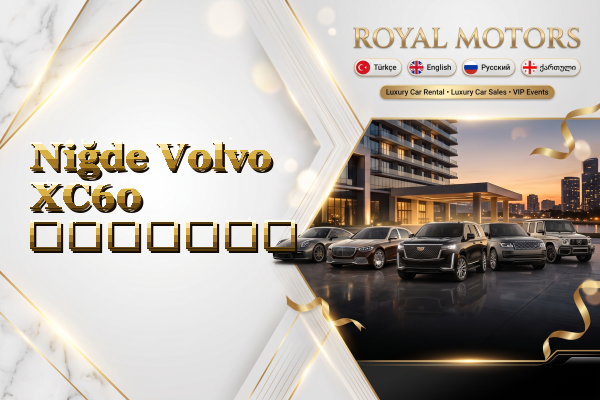 Niğde Volvo XC60 გაყიდვა