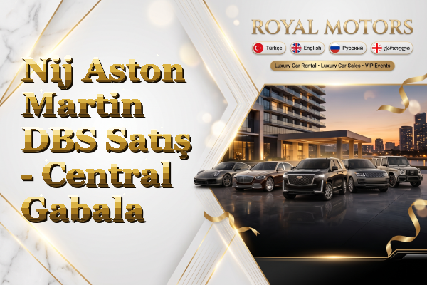Nij Aston Martin DBS Satış - Central Gabala