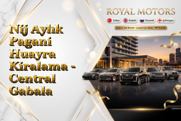Nij Aylık Pagani Huayra Kiralama - Central Gabala