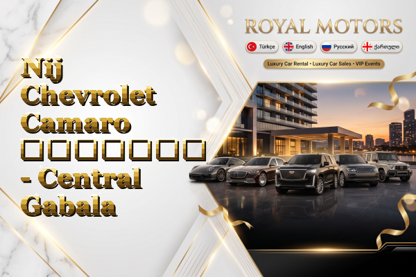 Nij Chevrolet Camaro გაყიდვა - Central Gabala