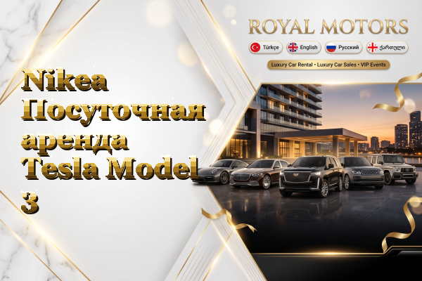 Nikea Посуточная аренда Tesla Model 3