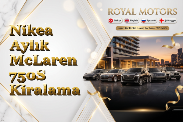 Nikea Aylık McLaren 750S Kiralama