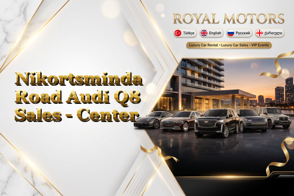 Nikortsminda Road Audi Q8 Sales - Center