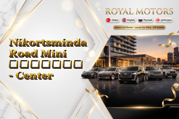Nikortsminda Road Mini გაყიდვა - Center