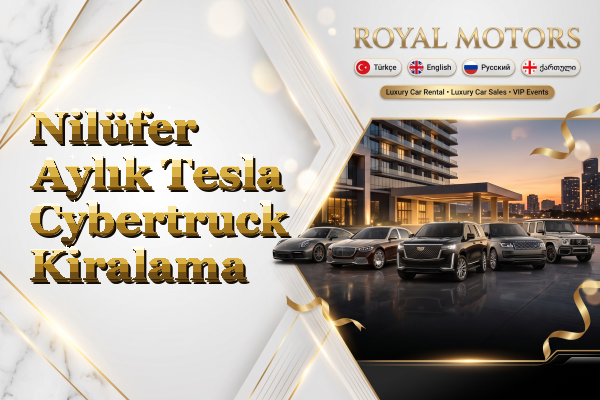 Nilüfer Aylık Tesla Cybertruck Kiralama
