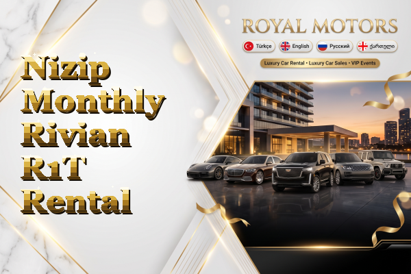 Nizip Monthly Rivian R1T Rental