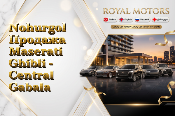 Nohurgol Продажа Maserati Ghibli - Central Gabala