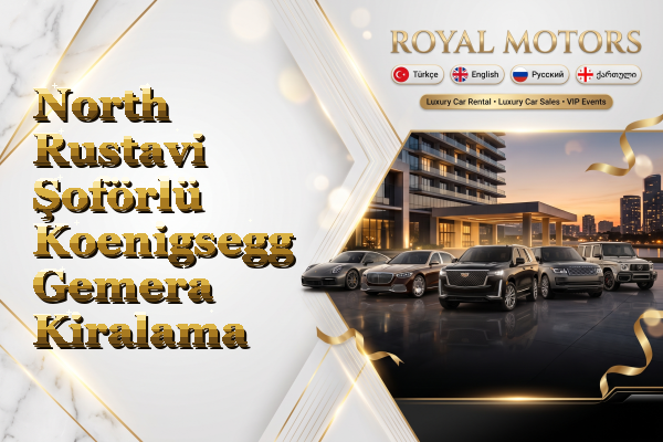 North Rustavi Şoförlü Koenigsegg Gemera Kiralama