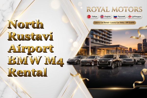 North Rustavi Airport BMW M4 Rental