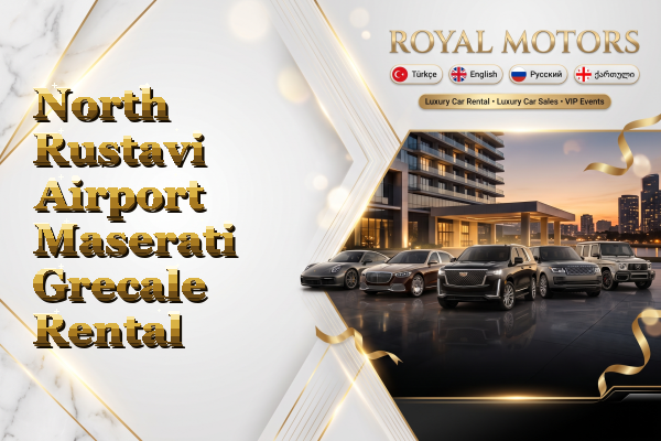 North Rustavi Airport Maserati Grecale Rental
