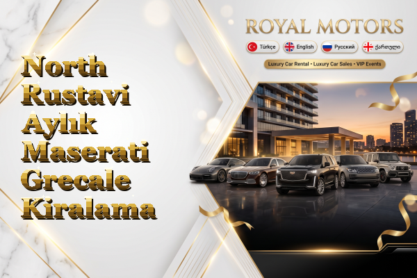 North Rustavi Aylık Maserati Grecale Kiralama