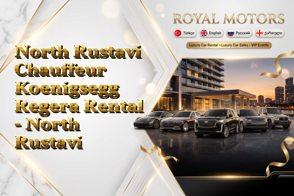North Rustavi Chauffeur Koenigsegg Regera Rental - North Rustavi