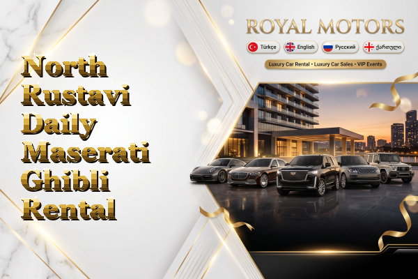 North Rustavi Daily Maserati Ghibli Rental