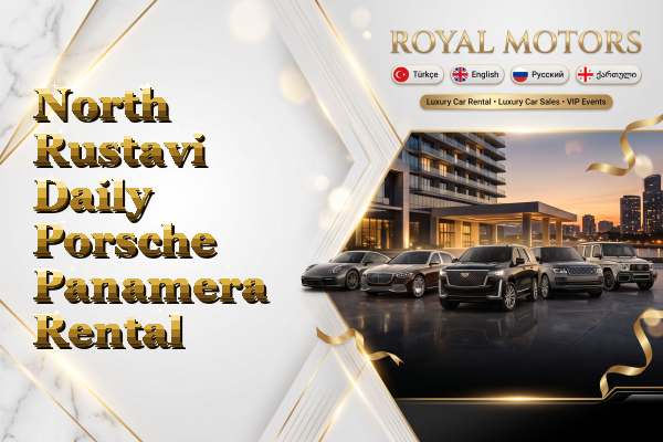 North Rustavi Daily Porsche Panamera Rental